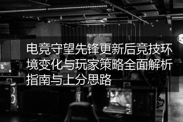 电竞守望先锋更新后竞技环境变化与玩家策略全面解析指南与上分思路